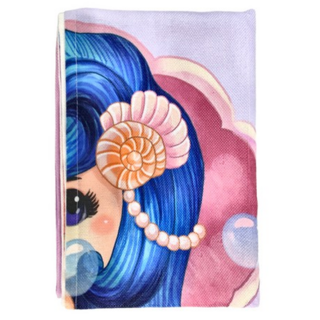 小銅板 白亞麻門簾, 美人魚