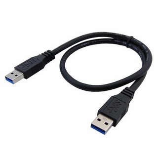 Cable 28/24AWG 96編OD5.5 USB 3.0 A公 B公, 50cm, CVW U3BABPP050, 1條