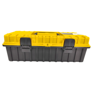 耐衝擊PP 手提單層工具箱 黃/藍/綠三色, 37 × 18 × 12.5cm, 1個