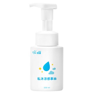 icon 愛康 私沐涼感慕絲 專為私密肌打造 pH 4.0-5.3 植萃薄荷 萃取洋甘菊精華 添加維他命B5, 200ml, 1瓶