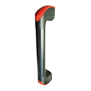 感恩使者 多向性安全扶手 全方位角度型, 黑+紅色, 1支