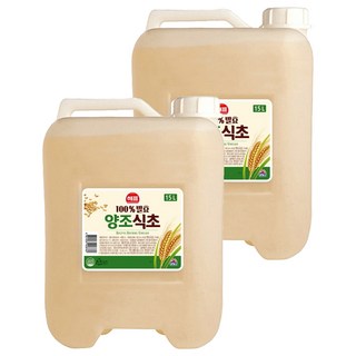 해표 양조식초, 15L, 2개