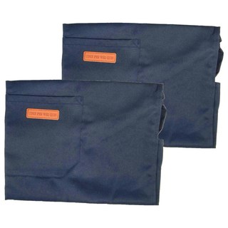 Jing Pin Wei Qun 圍裙 帆布工作圍裙, 深藍, 2件