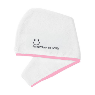 柔軟吸水乾髮帽 加厚珊瑚絨毛, 款式隨機, 1件