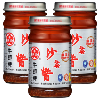 牛頭牌 沙茶醬, 127g, 3罐