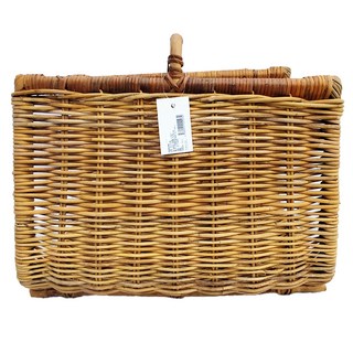 POST GEnERAL 藤編書報架籃 AROROG藤, 590 x 390 x 390mm, PG-98231-0004, 1個
