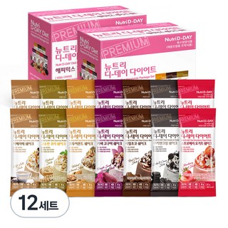 Nutri D-DAY 奶昔綜合禮盒, 350g, 12盒
