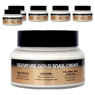 프욜 시그니처 골드 스네일 크림, 100g, 6개