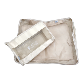 旅行收納袋八件組 276T雙面斜紋面料 網紗包 束口袋 洗漱包 內衣袋 平口袋 鞋袋