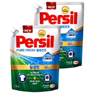 Persil 寶瀅 Pure Fresh 9重酵素室內晾衣型洗衣凝露補充包 普通&滾筒式適用, 1.8L, 2包