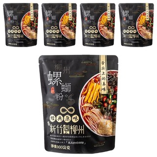 亟品 螺螄粉 經典原味, 300g, 5包