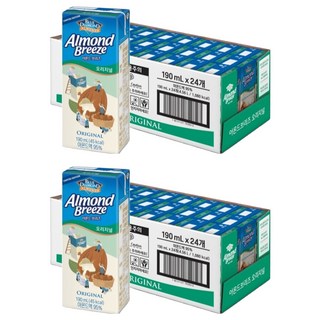 아몬드브리즈 오리지널, 190ml, 48개