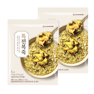 OURHOME 愛味弘 韓國鮑魚粥 270g, 2包