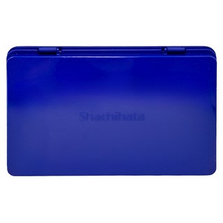 Shachihata 寫吉達 油性印台特大 HGN-4-B, 藍色, 1個