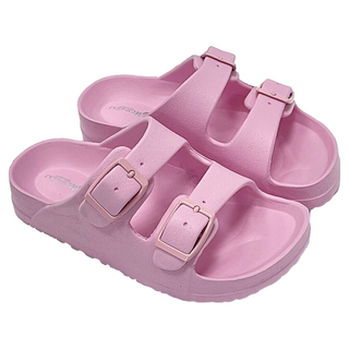 MONZU 超級滿足兒童款涼拖鞋, 20號(205mm), 粉色