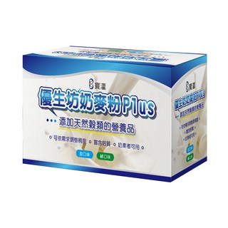 優生坊 奶麥粉 PLUS (甜口味), 36g, 1盒
