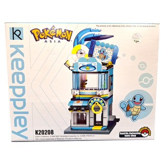 KEEPPLAY 奇妙積木 傑尼龜的衝浪用品店, K20208, 1個