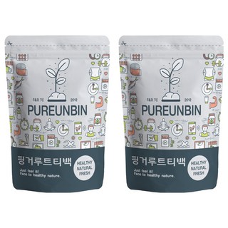 PUREUNBIN 凹唇薑三角立體茶包, 1.5g, 50包, 2袋