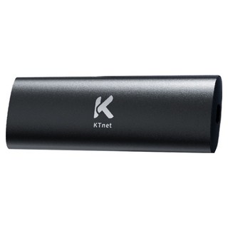 KTnet 廣鐸 EM500 M.2 SSD NVMe鋁合金外接盒 Type C - Type C 10Gbps USB 3.2 Gen2, 112cm, 黑色, 1個