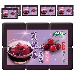 茂格生機 手工海燕窩 黑糖蔓越莓, 270g, 6包