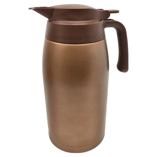 THERMOS 膳魔師 不鏽鋼保溫壺, 棕金色, 1個, 2L