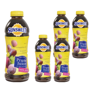 SUNSWEET 加州梅汁 100%果汁 無添加糖及防腐劑 老少皆宜, 946ml, 5瓶