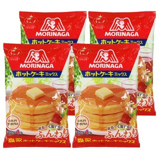 MORINAGA 森永 鬆餅粉, 600g, 4個