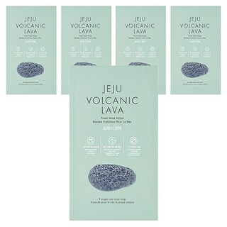 THE FACE SHOP 菲詩小舖 濟州火山泥清爽泥膜包, 5組, 7包