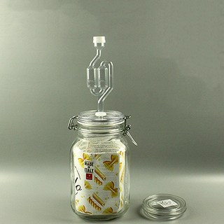 Bormioli ROCCO S型氣閘+玻璃瓶3L套組