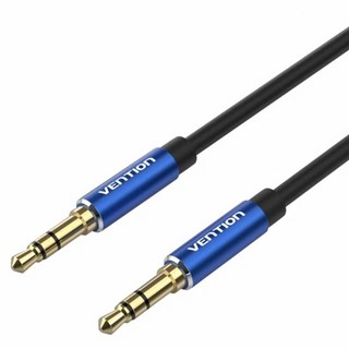 Vention 威迅 BAW系列 3.5mm 公對公音頻線 3M 藍色, 1條