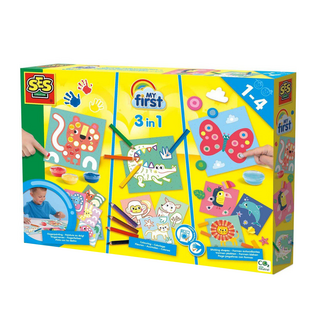 SES CREATIVE DIY手作系列 創意組合 1-4歲適用, 多色, 1組