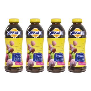 SUNSWEET 加州梅汁，100%果汁，無添加糖及防腐劑，老少皆宜, 946ml, 4瓶