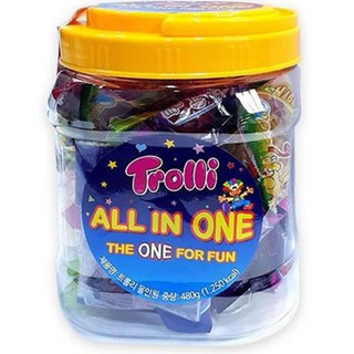 Trolli All In One綜合口味軟糖, 1桶, 480g