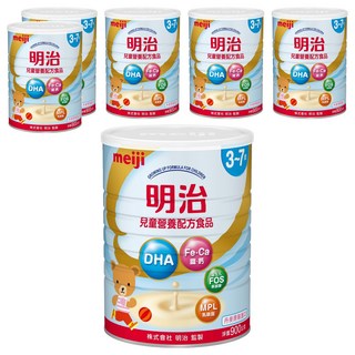 meiji 明治 兒童營養配方食品3-7歲, 900g, 6罐