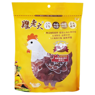 雞老大 狗零食 軟嫩雞腿肉嚼片 超值包 全犬種適用, 230g, 1包