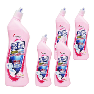 farcent 花仙子 潔霜免刷洗馬桶清潔劑 百花, 500ml, 5瓶