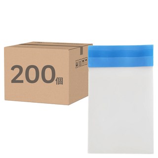 Green Vinyl 自黏式透明OPP袋, 200個裝