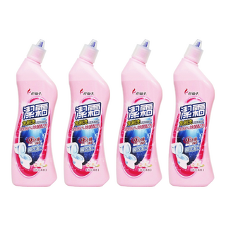 farcent 花仙子 潔霜免刷洗馬桶清潔劑 百花, 500ml, 4瓶