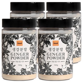 ADD COOK foodi 韓國產生薑粉, 100g, 4個