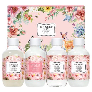 Bouquet Garni Hair Body 4種旅行套組 白麝香, 1套