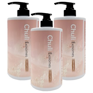 Chuli初梨 外沁體豐盈洗髮精 3入組 (豐盈蓬鬆、深層滋養、平衡油脂), 1L, 3瓶