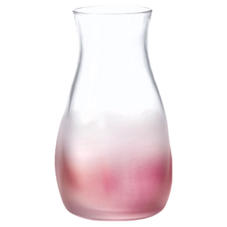 ADERIA GLASS 和風系列 手作漸層花器, 粉色