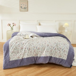 Ishur 伊舒爾 石墨烯針織豆豆絨被, 洄瀾薯道