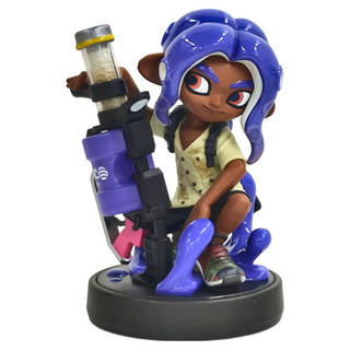 Nintendo 任天堂 amiibo公仔 斯普拉遁系列 okulings NVL-001 中國製造, 1個