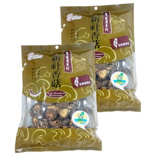 超賀 茂喜食品 台中新社香菇, 台灣在地農產 新鮮採收 真空包裝, 60g, 2包