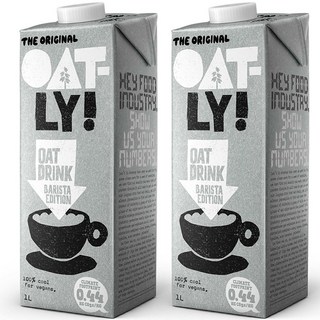 OATLY 咖啡師燕麥奶, 1L, 2瓶