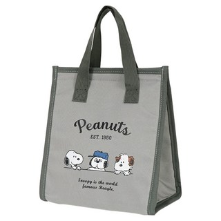Kiiwi O Snoopy 俏皮實用保溫袋 150g, 灰色, 1個