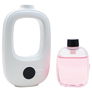 蘿林嚴選 數顯香薰機 Set 搭配精油 適用於桌面壁掛兩用, 140g, 1個, 槴子花