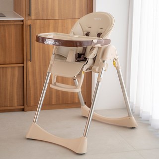 아가드 아이슬라이드 유아식탁의자 하이체어, 베이지