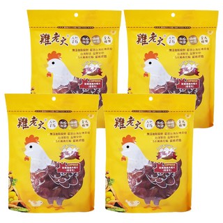 雞老大 狗零食 軟嫩雞腿肉嚼片 全犬種適用, 230g, 4包